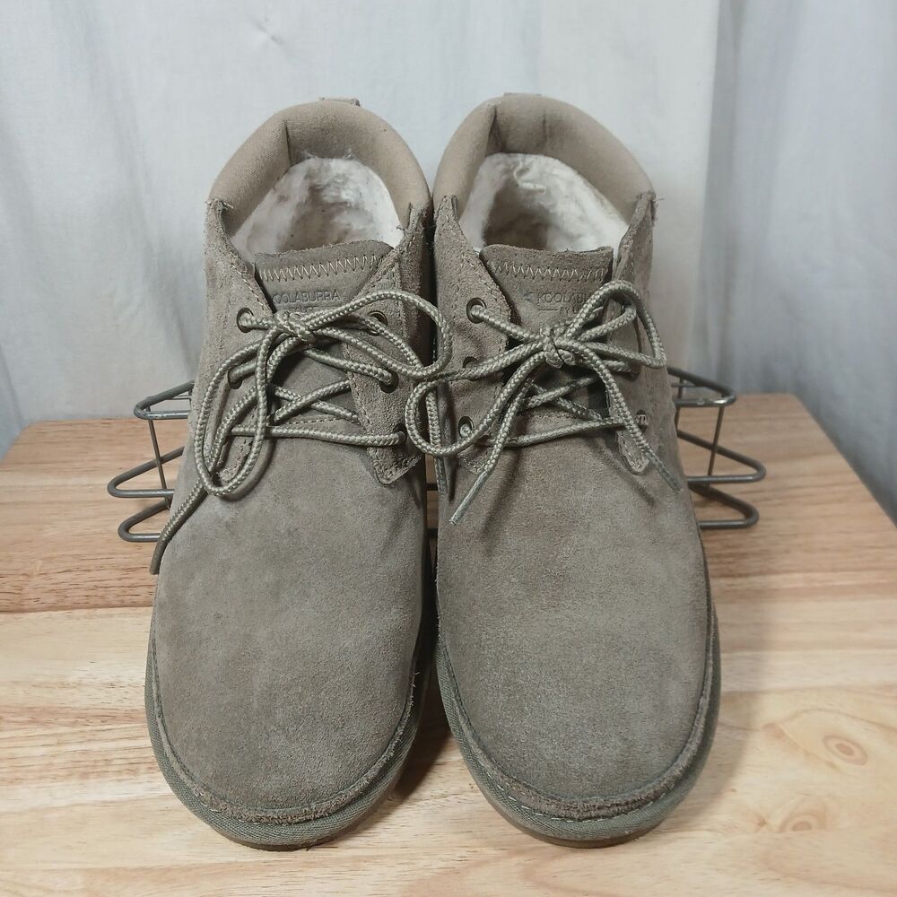 Koolaburra by UGG Advay Suede Chukka boots Women's Size 8 Sherpa Lined